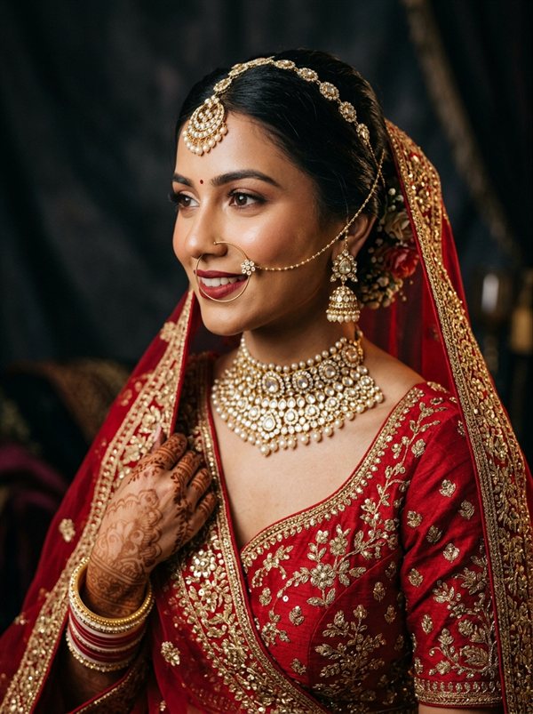 Royal Indian Bridal Portrait — Swapnil Photography Mumbai