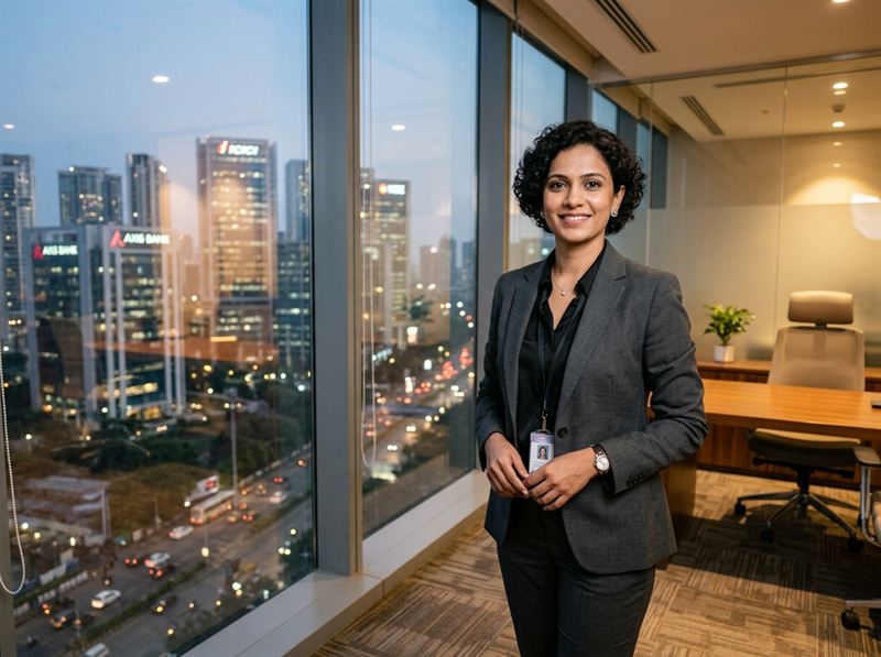 Indian Corporate Executive Portrait — Mumbai BKC