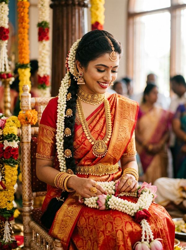 Indian Heritage Traditional Beauty Portrait